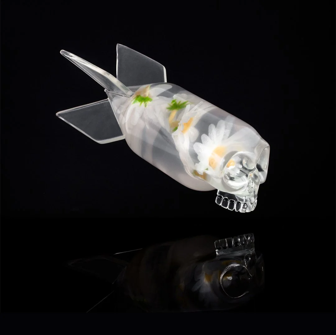 その他 Jason Freeny Skull Bomb Phantom Edition Skull Bomb (Phantom Edition) by Jason Freeny | Mighty Jaxx